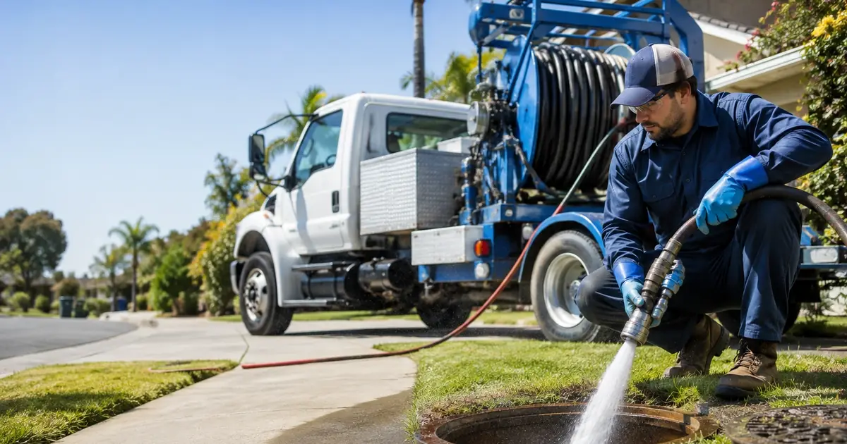 Hydro jet sewer cleaning Lake Isabella