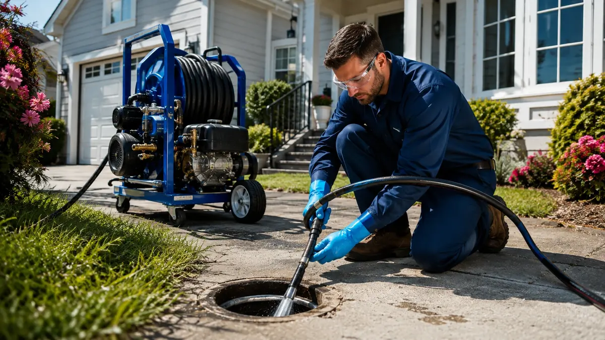 Residential Hydro Jet Drain Cleaning in Lake Isabella